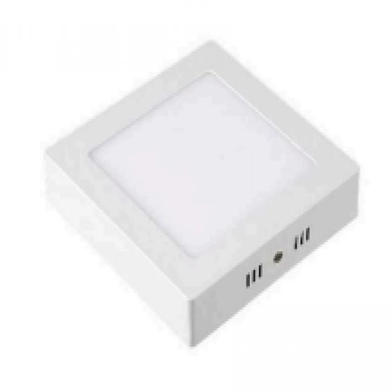 Waterproof recessed light, Mahneshan model, 12 watts, IP65 LED, white aluminum body, direct current, switching module, Kelvin 5000, with 3 years warranty