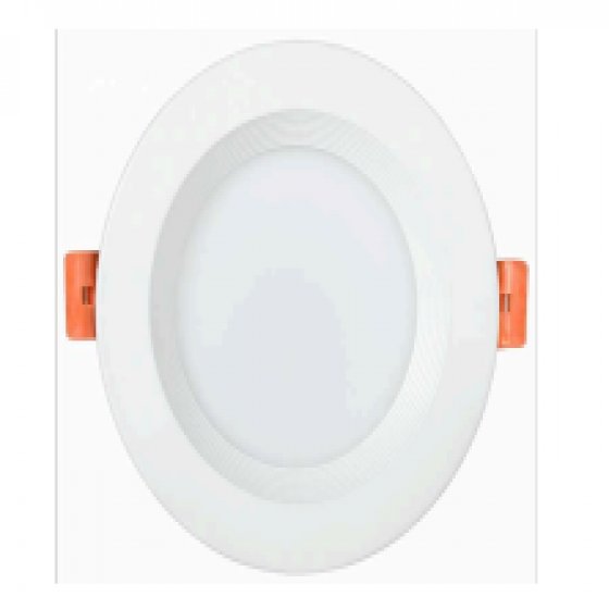Waterproof recessed light, model Mahneshan, 24 watts, IP65 LED, white aluminum body, direct current, switching module, Kelvin 5000, with 3 years warranty
