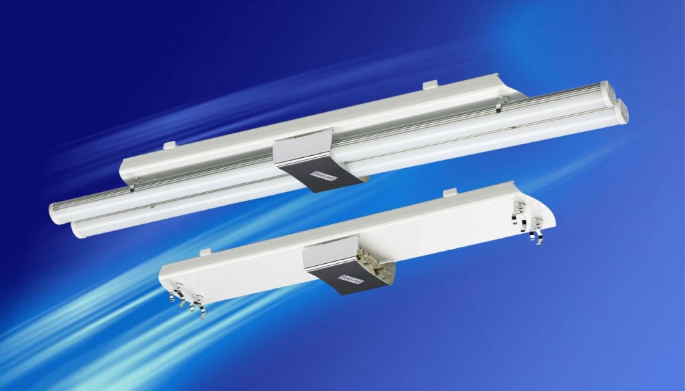 Asa 4-lamp surface mounted light, low height, LED socket, dimensions 14-18, length 61, without bulb, with 5-year warranty
