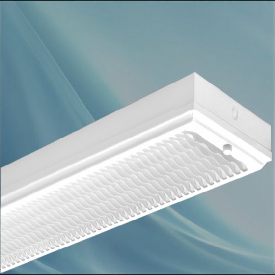 Anwar 40*2 white induction surface mounted lamp with Osram starter without bulb