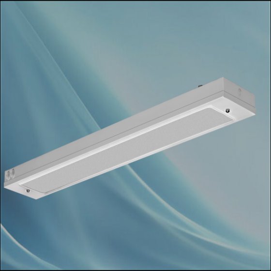 Del Afrooz 40*2 white induction surface mounted lamp with Osram starter without bulb