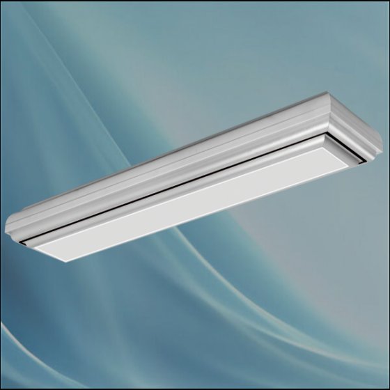Tabandeh Built-in, 36x2 long, electronic, crystal finish, aluminum door, no bulb