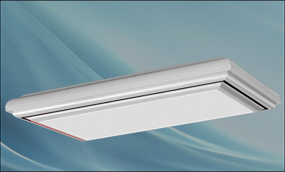 Tabandeh Recessed recessed surface mounted light, 36*2,  electronic, crystal finish, aluminum door, without lamp