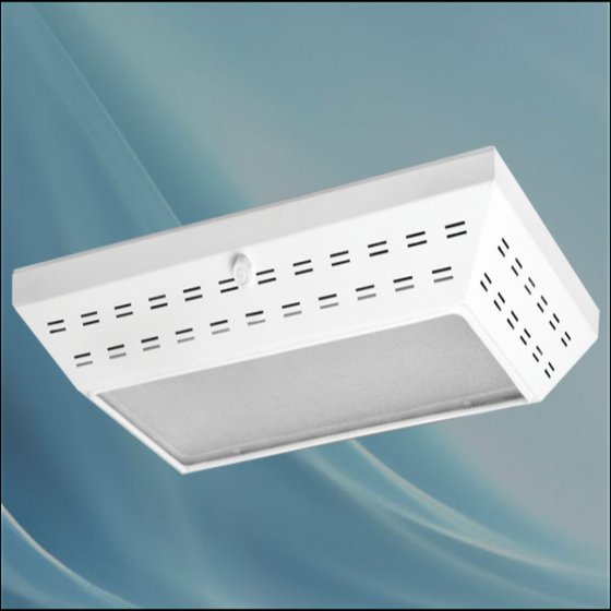Hor 36*2 white electronic surface mounted lamp with crystal shade without bulb