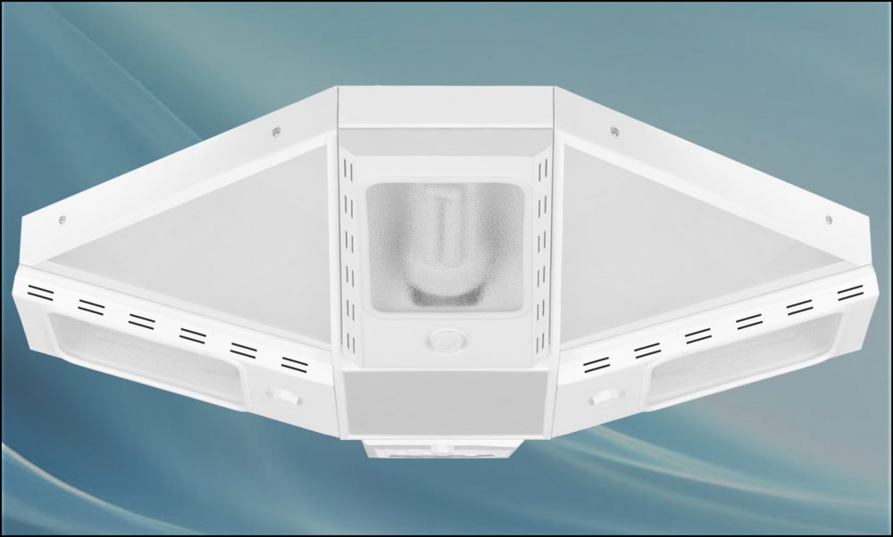 Jahanara 4-lamp surface mounted lamp with a patromi mirror without a bulb Jahanara 4-lamp surface mounted lamp with a patromi mirror without a bulb