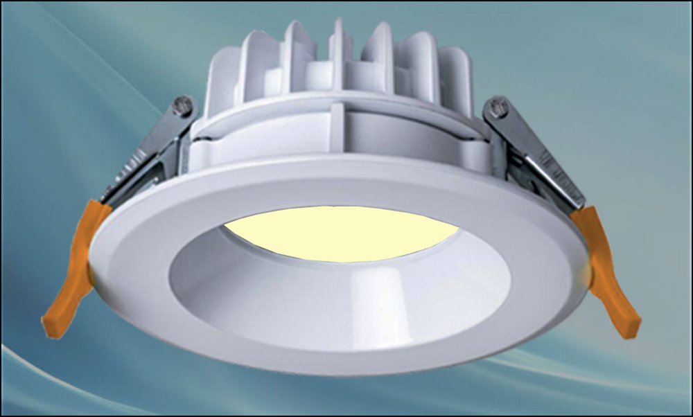 Mahnour 12 Watt LED Recessed Light IP52 - IP52 Kelvin 4000 with High Power Factor Driver with 5 Year Warranty