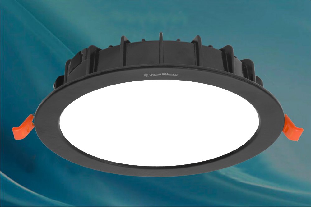چراغ توکار واترپروف ماه نشان 24 وات IP65 ال ای دی LED آی پی 65 بدنه آلومینیومی مشکی برق مستقیم با ماژول سوئیچینگ . . کلوین 6500 با 3 سال ضمانت چراغ توکار واترپروف ماه نشان 24 وات IP65 ال ای دی LED آی پی 65 بدنه آلومینیومی مشکی برق مستقیم با ماژول سوئیچینگ . . کلوین 6500 با 3 سال ضمانت