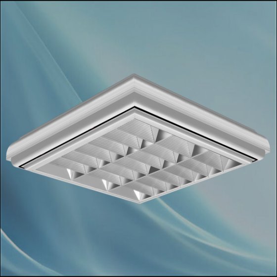 چراغ مدل تابش 14*3 وات ال ای دی LED با 3 سال ضمانت ابعاد 60*60 شبکه کامل آنودایز کلوین 5000