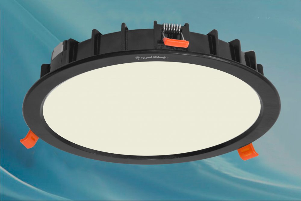 چراغ توکار 35 وات ماه نشان ال اي دي LED بدنه آلومينيومي مشکي آي پي 52 برق مستقيم ماژول سوئيچينگ . . کلوين 5000 با 3 سال ضمانت چراغ توکار 35 وات ماه نشان ال اي دي LED بدنه آلومينيومي مشکي آي پي 52 برق مستقيم ماژول سوئيچينگ . . کلوين 5000 با 3 سال ضمانت