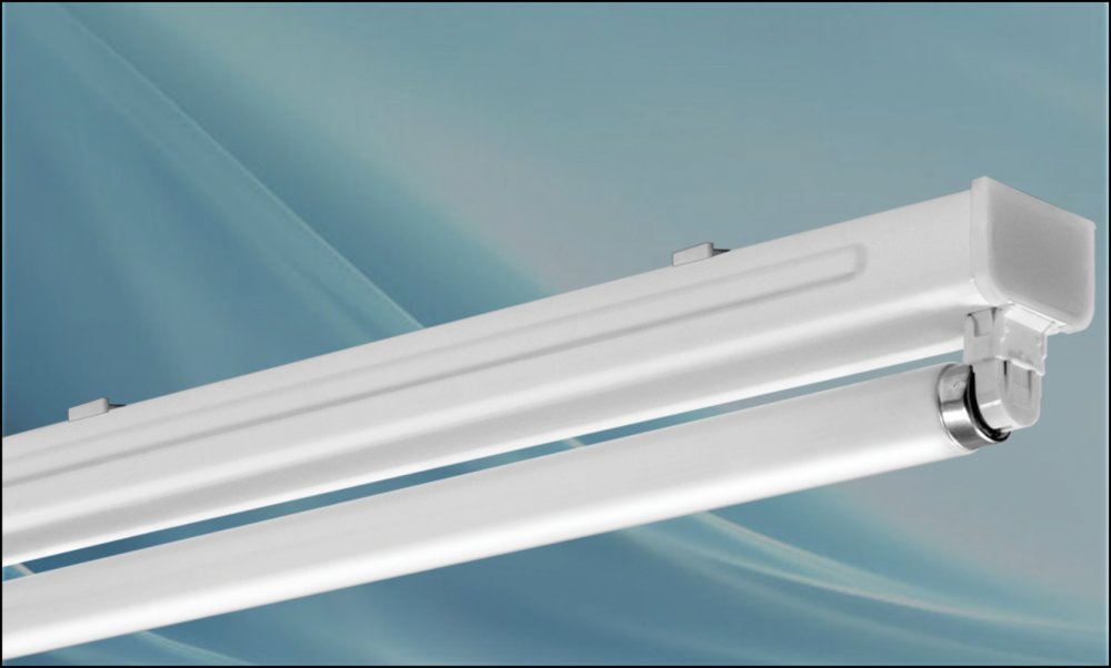 چراغ روکار آسا 40*1 سفيد القايي با استارت اسرام بدون لامپ چراغ روکار آسا 40*1 سفيد القايي با استارت اسرام بدون لامپ