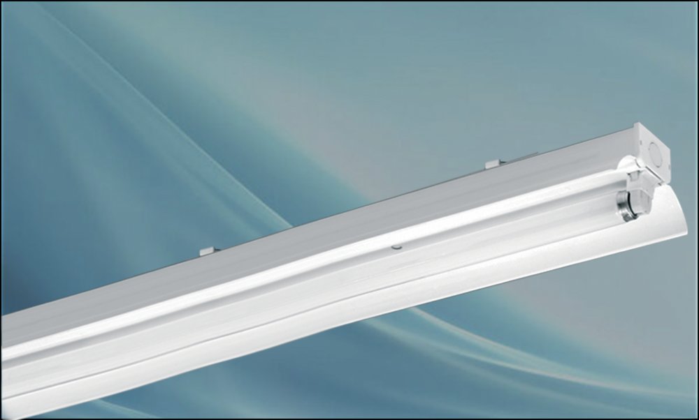 چراغ روکار بهشيد 40*1 سفيد القايي با استارت اسرام بدون لامپ چراغ روکار بهشيد 40*1 سفيد القايي با استارت اسرام بدون لامپ