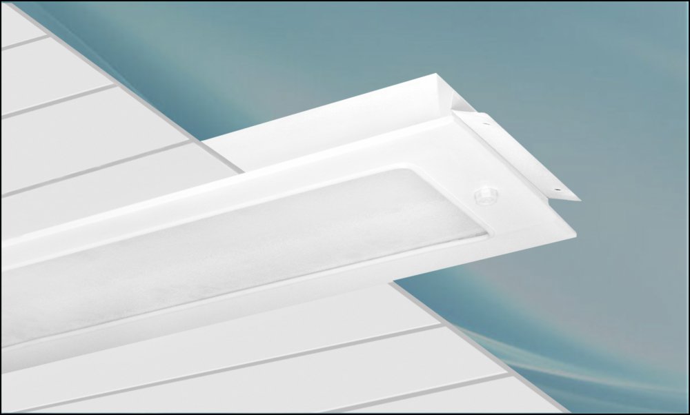 چراغ توکار دل انگيز 40*2 سفيد القايي با استارت اسرام بدون لامپ چراغ توکار دل انگيز 40*2 سفيد القايي با استارت اسرام بدون لامپ