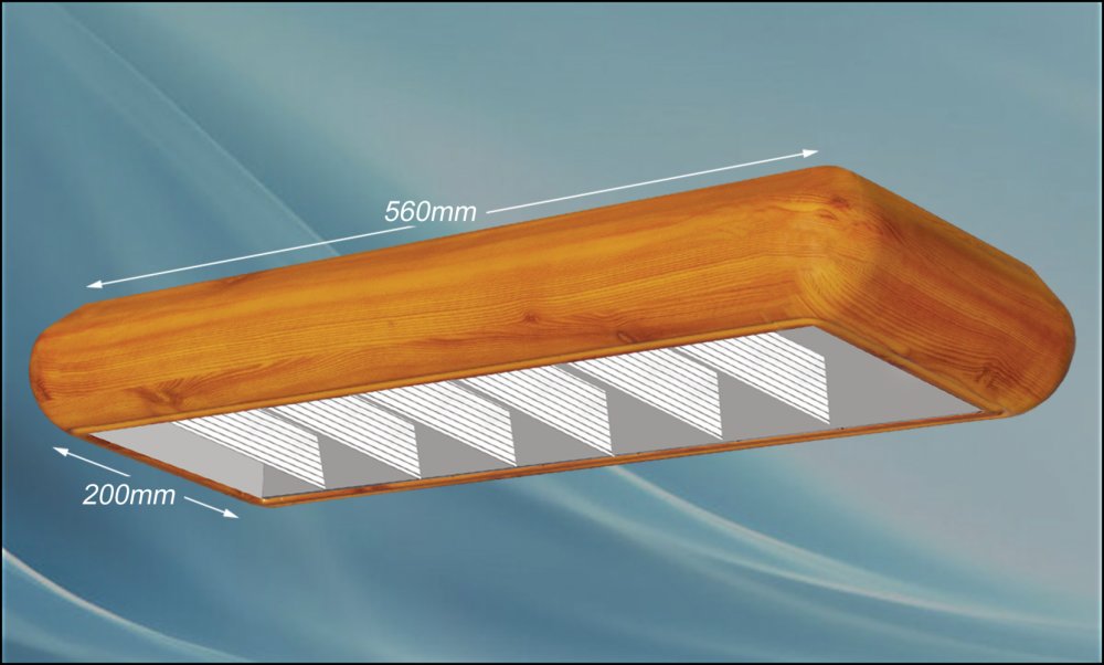 چراغ روکار ثريا 36*1 دکورال الکترونيکي کامل آنودايز بدون لامپ چراغ روکار ثريا 36*1 دکورال الکترونيکي کامل آنودايز بدون لامپ