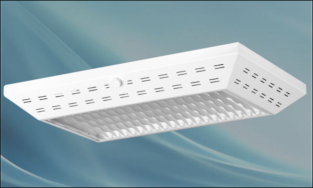 چراغ روکار هويدا 36*3 الکترونيکي کامل آنودايز بدون لامپ چراغ روکار هويدا 36*3 الکترونيکي کامل آنودايز بدون لامپ