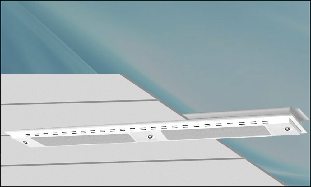 چراغ توکار جهان افروز 4 لامپي طولي پاترومي بدون لامپ چراغ توکار جهان افروز 4 لامپي طولي پاترومي بدون لامپ