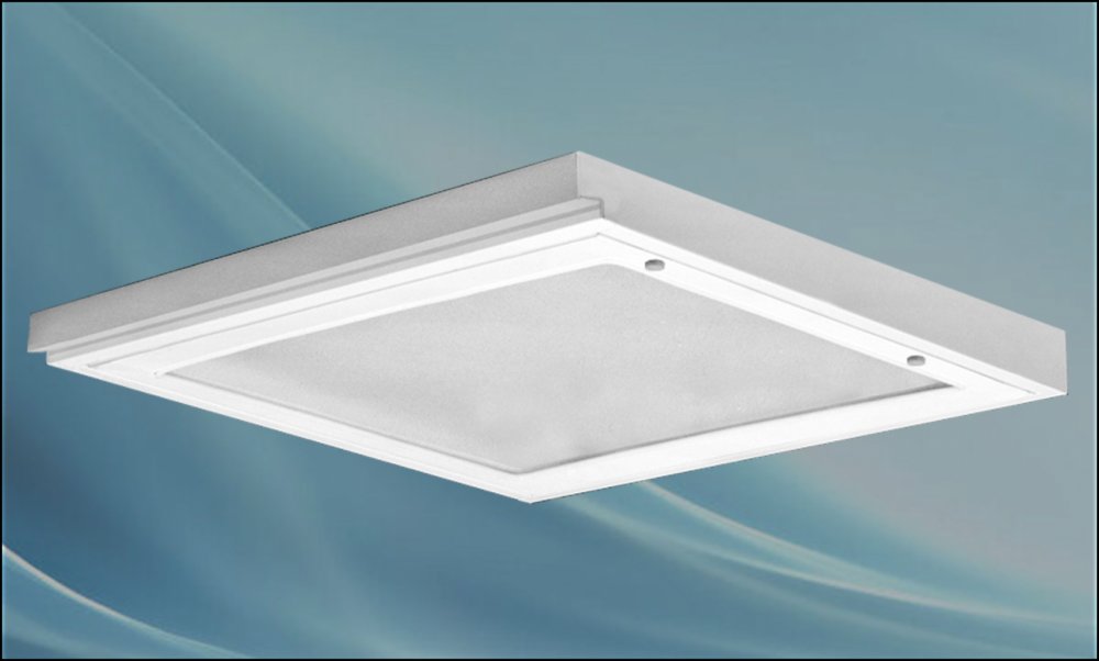 چراغ توکار داست پروف دلپسند 20*4 سفيد القايي با استارت اسرام سقفي طلق کريستال بدون لامپ چراغ توکار داست پروف دلپسند 20*4 سفيد القايي با استارت اسرام سقفي طلق کريستال بدون لامپ