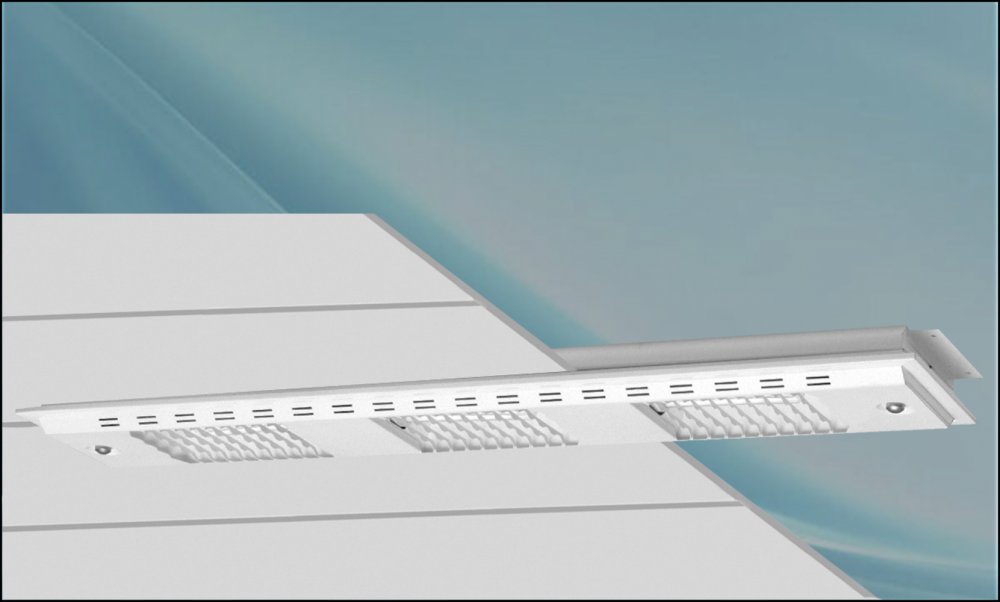 چراغ توکار جذابه 18*3 الکترونيکي 4 پين D620بدون لامپ چراغ توکار جذابه 18*3 الکترونيکي 4 پين D620بدون لامپ