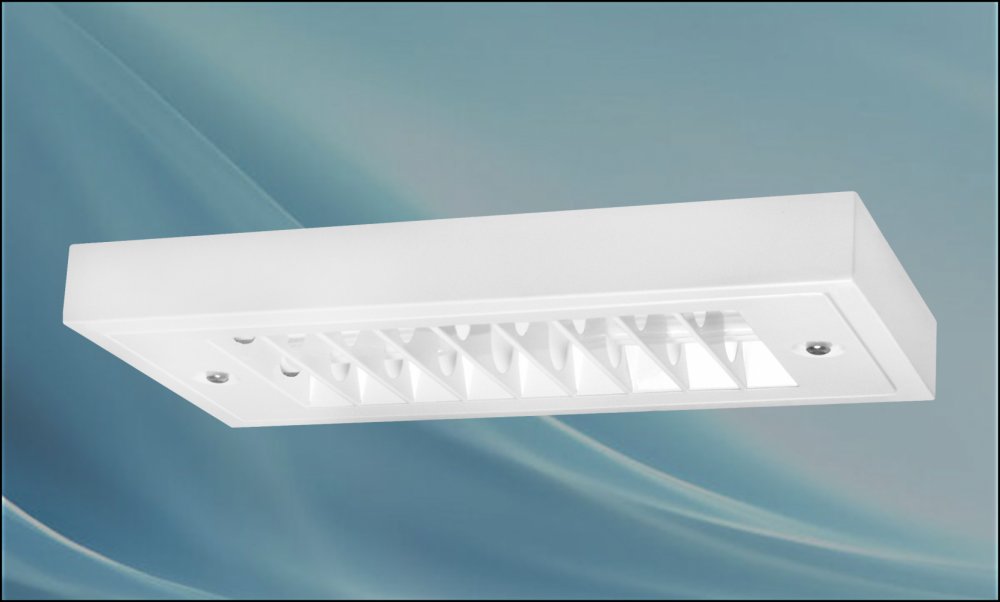 چراغ روکار دلربا 18*4 سفيد الکترونيکي 4 پين بدون لامپ چراغ روکار دلربا 18*4 سفيد الکترونيکي 4 پين بدون لامپ