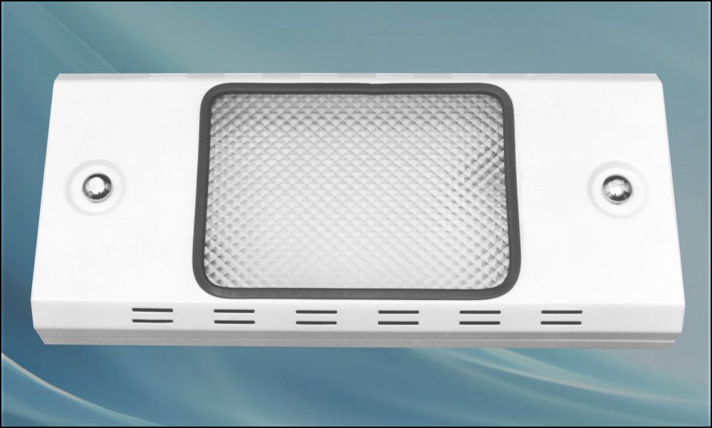 چراغ روکار جهان آرا 18*1 الکترونيکي قديمي بدون لامپ چراغ روکار جهان آرا 18*1 الکترونيکي قديمي بدون لامپ