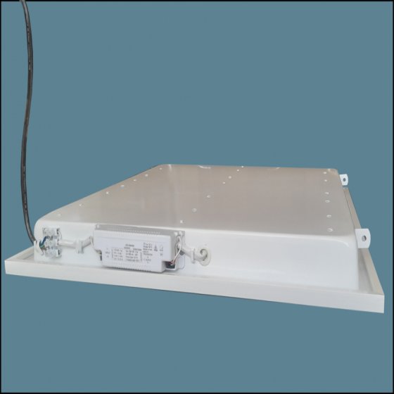 چراغ توکار داست پروف دلپسند 50 وات ال ای دی LED شار نوری 6000 لومن 60*60 کلوین 3000 با طلق اکریلیک آی پی 52 - IP52 بدنه یکپارچه با 5 سال ضمانت
