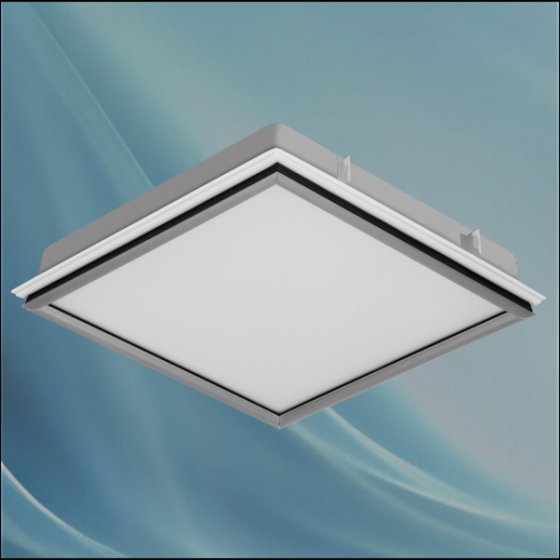 چراغ واترپروف IP65 توکار دلپسند 75 وات ال ای دی LED شار نوری 9600 لومن آی پی 65 ابعاد 50*50 با طلق اکریلیک کلوین 6500 درب آلومینیومی