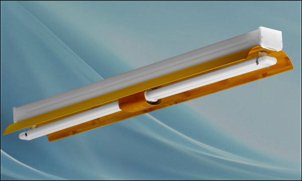 چراغ مدل بهشید 36*2 دکورال با ترانس الکترونیکی بدون لامپ - ترکیبی