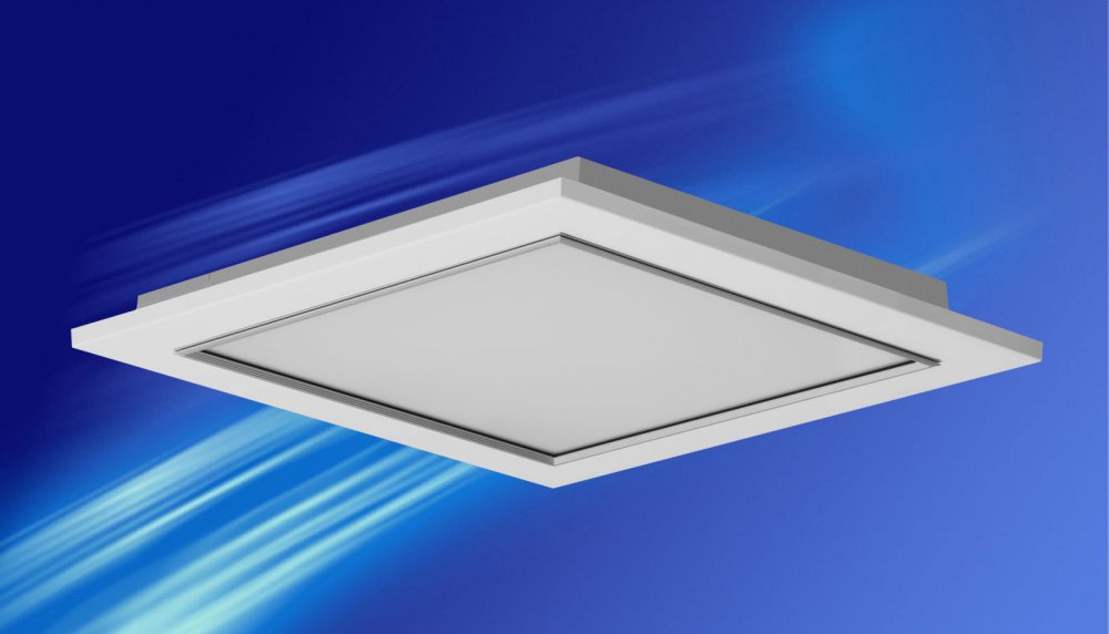چراغ مدل مهنما 50 وات ال ای دی LED آی پی 42 - IP42 ابعاد 60*60 با طلق اکریلیک درب آلومینیومی